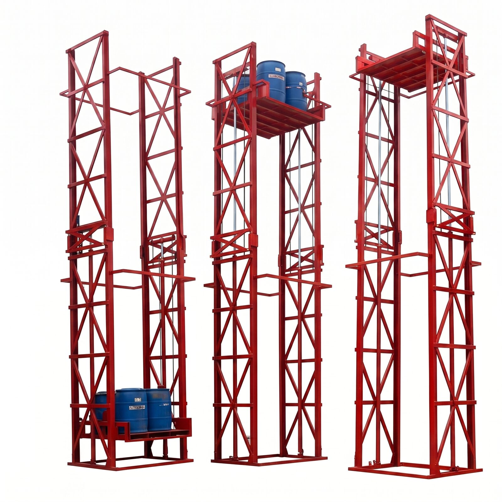 Double Mast Hydraulic Lift