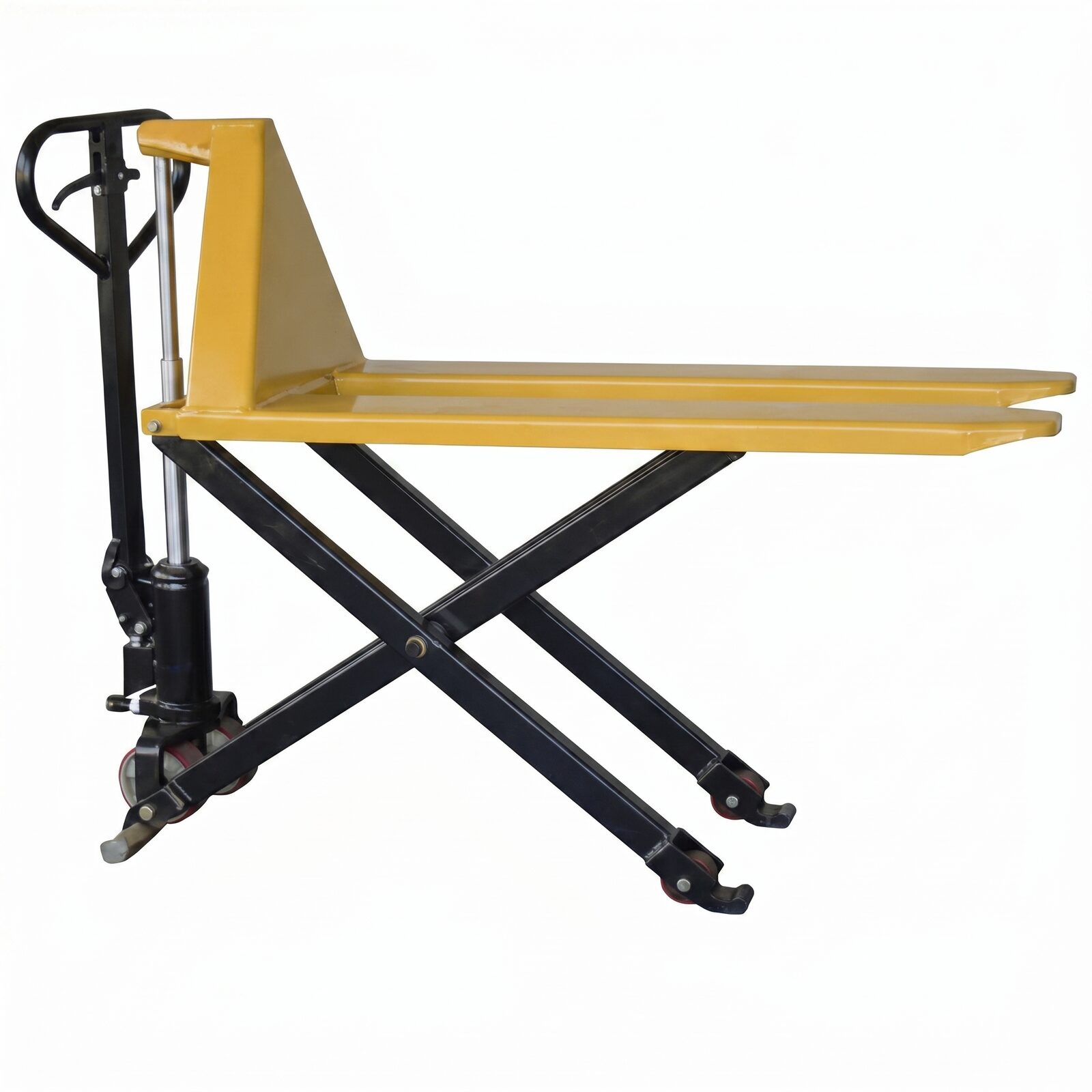 High Lift Pallet Truck (Scissor Lift Type)